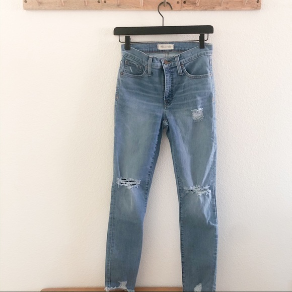 Madewell High Rise Skinny Jeans - Picture 2 of 8